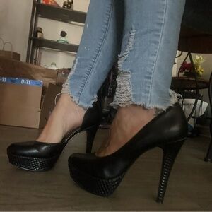 Elegant Black High Heels